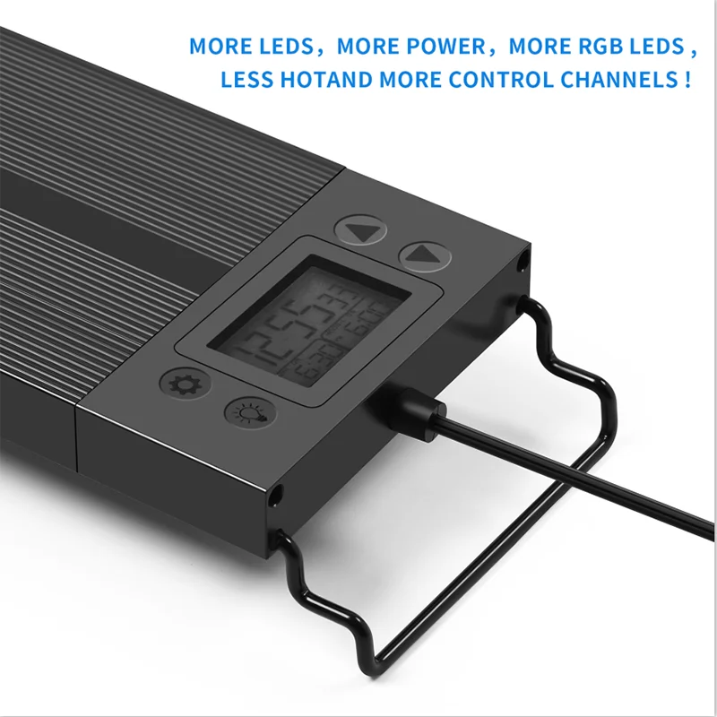 LED 120cm Light Aquarium Fish Tank Light Underwater Lamp Aquariums Decor Lighting Planted Lights EU Plug IP68 Waterproof smile