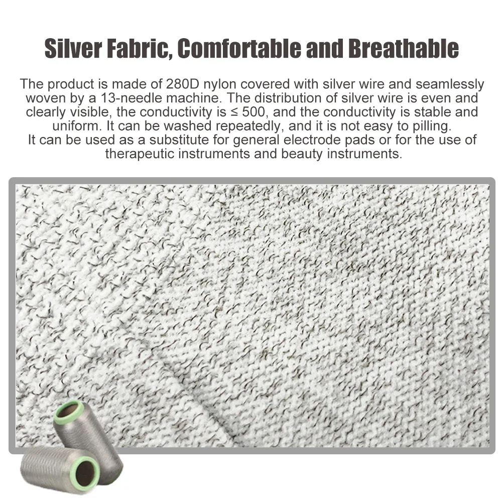 Fiber Conductive Massage new Gloves Electro Shock Gloves With Wire For 2025 Pulse Massager Electric Acupuncture Tens Physiotherapy Device