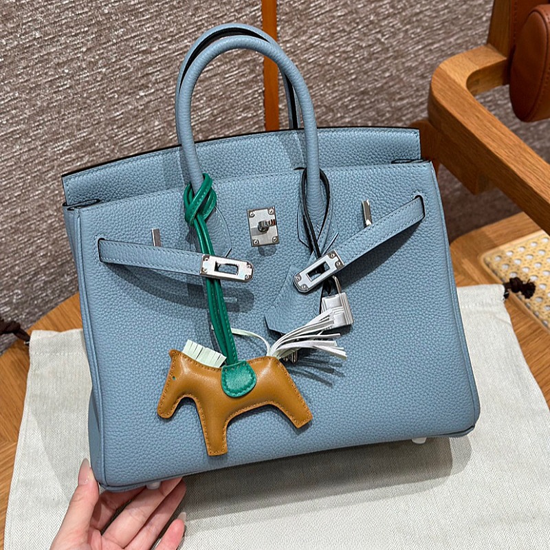 Exempt From Customs Duty AAA 9A Designer Women's Brown Handbag 25cm Genuine Leather Handmade Lock Inner Zipper Pocket Fashion Shoulder Bag Gift Box10a