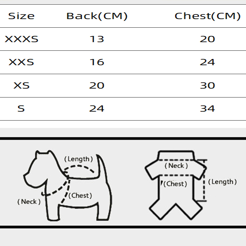 Xxxs Dog For A Dwarf Pet Rabbits Fashionable Chihuahua Puppy Clothing Winter Warm Cute Small Sphinx Cat Clothes Ferret Free shipping