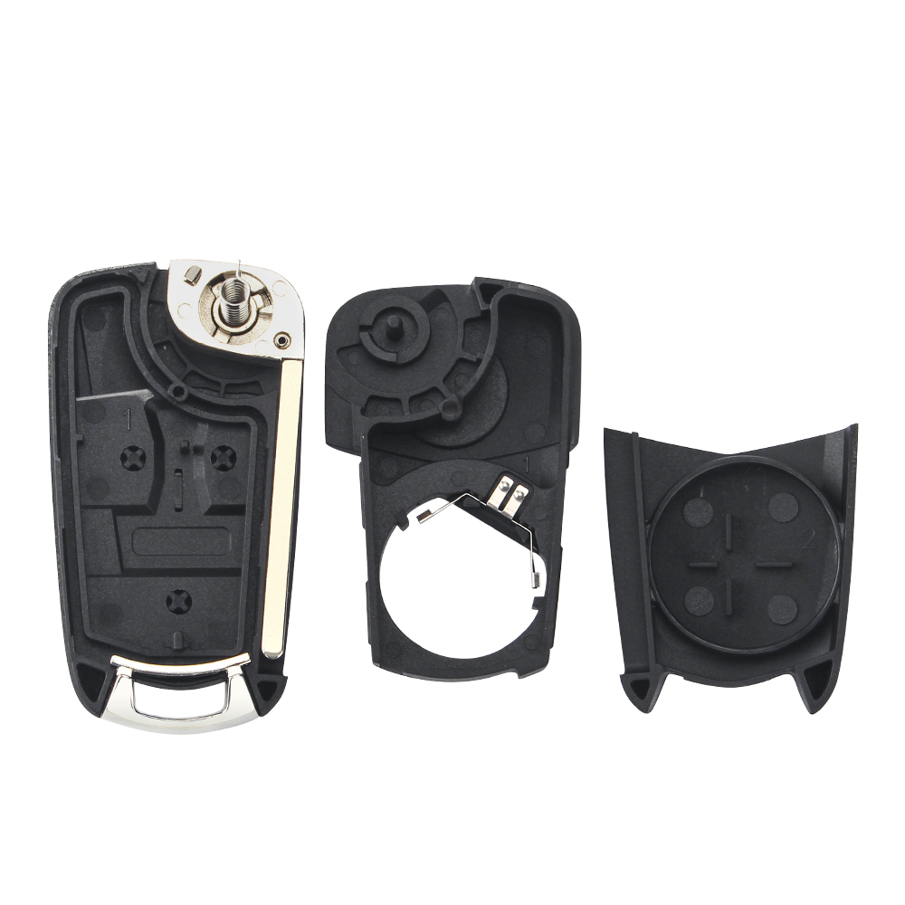 KEYYOU Replacement Flip Key Shell For Opel Astra H Corsa D Vectra C Zafira 2 new 3 Buttons Remote Car Key Blank 2025 Case Free shipping