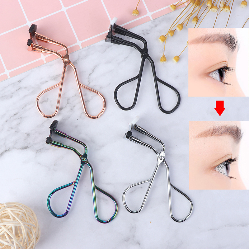 a ec sale New Eyelash hot Curler Makeup Tools Beauty Tool Lashes Tweezers Wholesale Whole