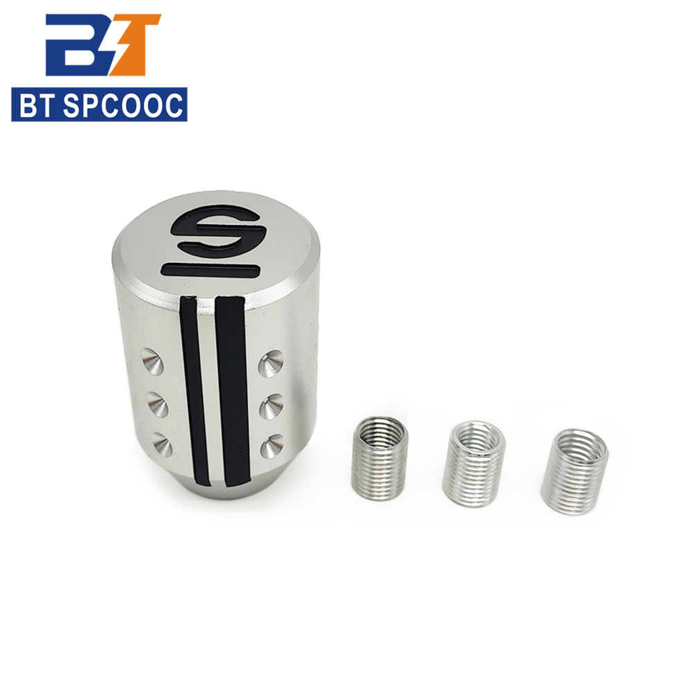 new Newest Auto Manually Aluninum Head Gear Shift Knob Metal Gear Lever Gear 2025 Stick Car Universal Shift Knob
