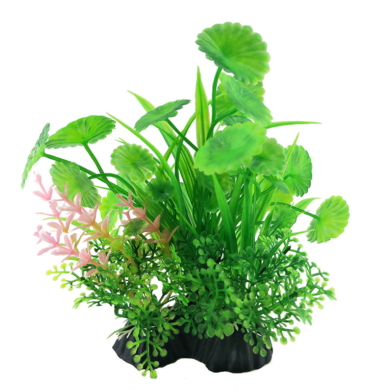 PVC Aquarium Decorative Simulation Artificial Plants Environmental Protection Materials, Flowers Aquarium Decorative Accessories
