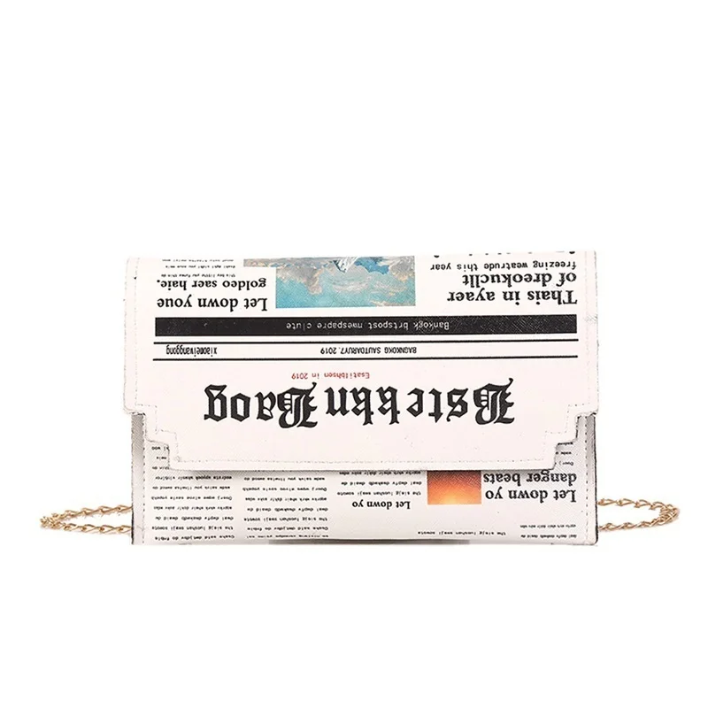 Envelope Crossbody New Purse For Women - PU Hot Leather Chain Handle Shoulder Bag Classic bags