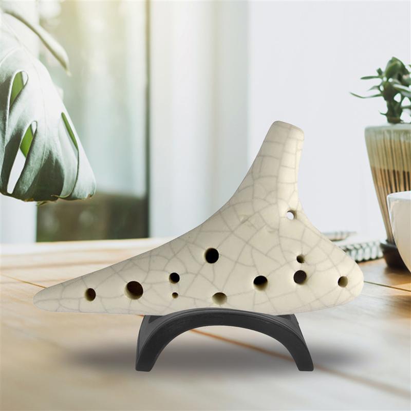 new Ocarina Instrument Holder Stand Bag Resin Racks Flute 2025 Groove Gift Parts Supplies Stands Container Pot Desk Musical Airholders