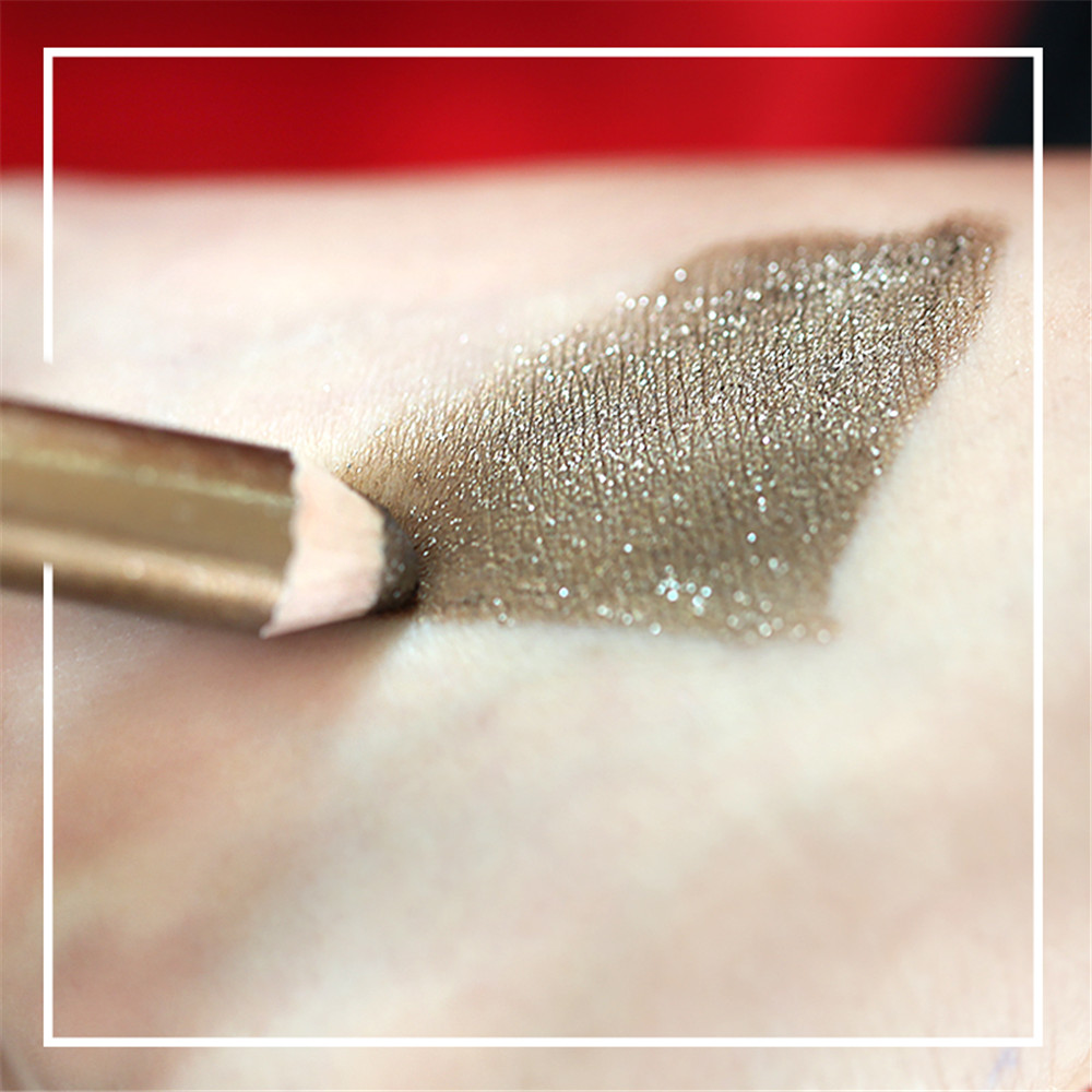 b fd Highlighter Colors Pcs Glitter Eyeshadow Eyeliner Pen Makeup Durable Sweatproof Double ended Eyes Pencil tools cil