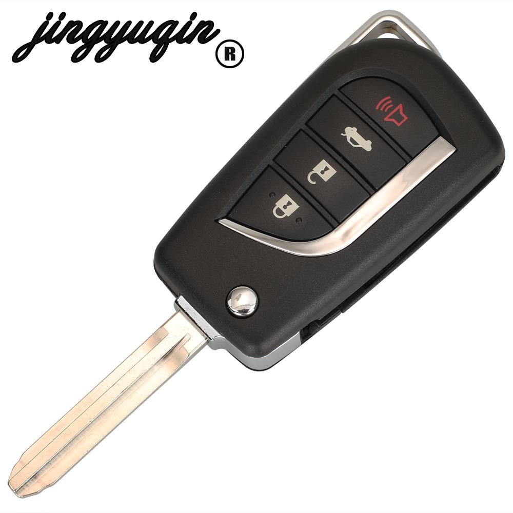 jingyuqin Modified new For Toyota Camry Corolla 2025 2012-2017 Remote Car Key 315Mhz H/G Chip HYQ12BDM HYQ12BEL Fob 4 Buttons