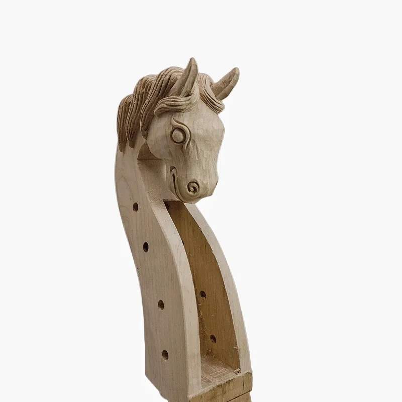 Master Level Hand-Carved 4/4 Cello head neck 4 String,Imported maple carving old man/horse/dragon/woman head,violin parts