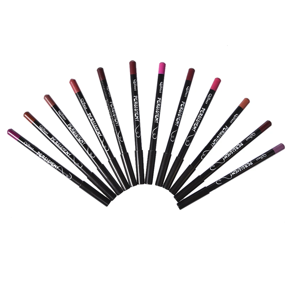 ab d Liner Pencil Colors Set Waterproof Lip Brand New Professional Long Lasting Moisturizing Lipliner Lips Makeup Tools For Women liner s
