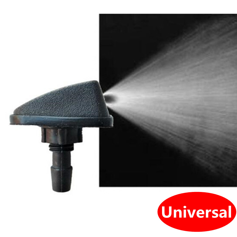 Hot Universal 2pcs Car Windscreen Washer Jet Nozzles Fan for Land Rover LR4 LR2 Evoque discovery 2 3 4 freelander 1 2