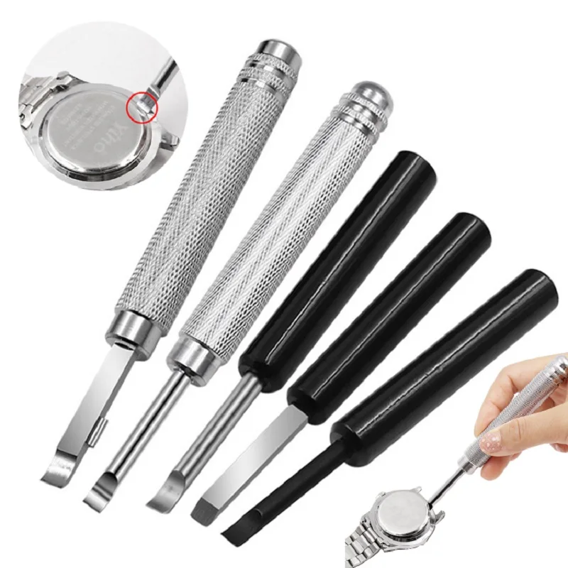 Watch Opener Pry Knife Case Opener Knife Back Cover Pry Remover Watch Repair Tool For Battery Replacement Watch Repair Hand Tool