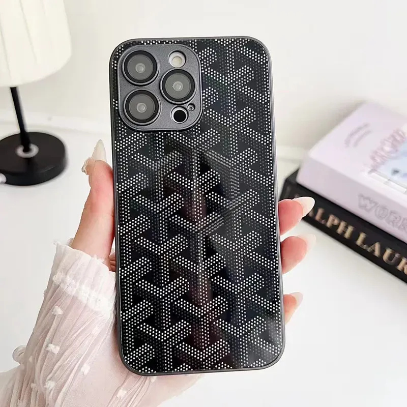 GY Classic phone Cases designer For iPhone 16 Pro Max case 16 15 Plus 14 Pro 13 12 11 Designer Fashion Creative Case LU front glass designer phone case dhgate