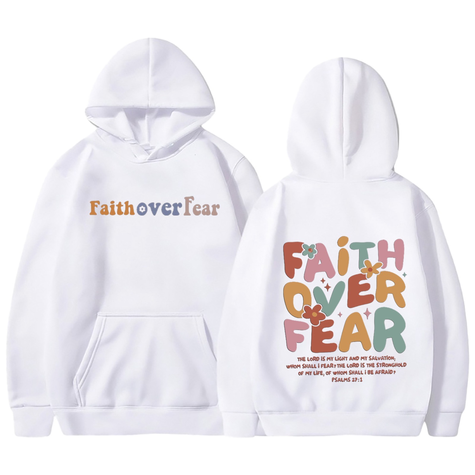 Designer autumn and winter long sleeved letter fashionable printed hooded sweatshirt with fleece