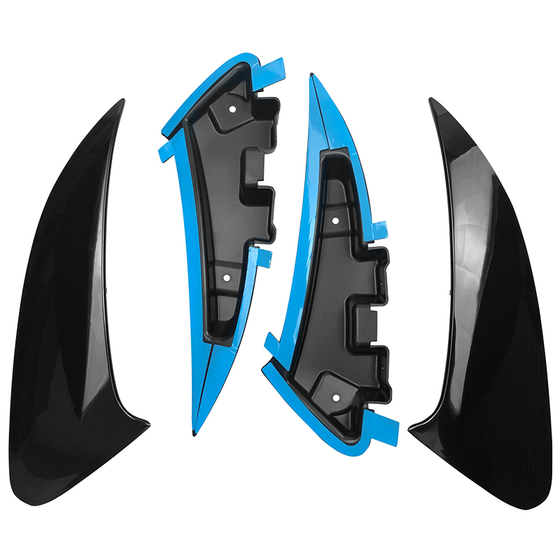 For Mercedes Benz W118 CLA35 CLA45 new CLA180 CLA200 CLA250 AMG 2020 2021+ 2025 Rear Bumper Fins Spoiler Canard Splitter Potector Cover