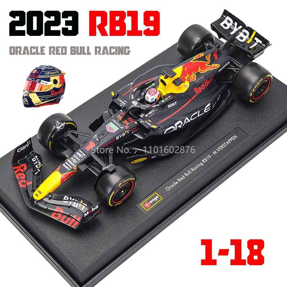 Bburago 8 2023 F1 Red Bull Racing RB19 1# Verstappen 11# Perez racing model simulation car model alloy car toy collectionXJ241109