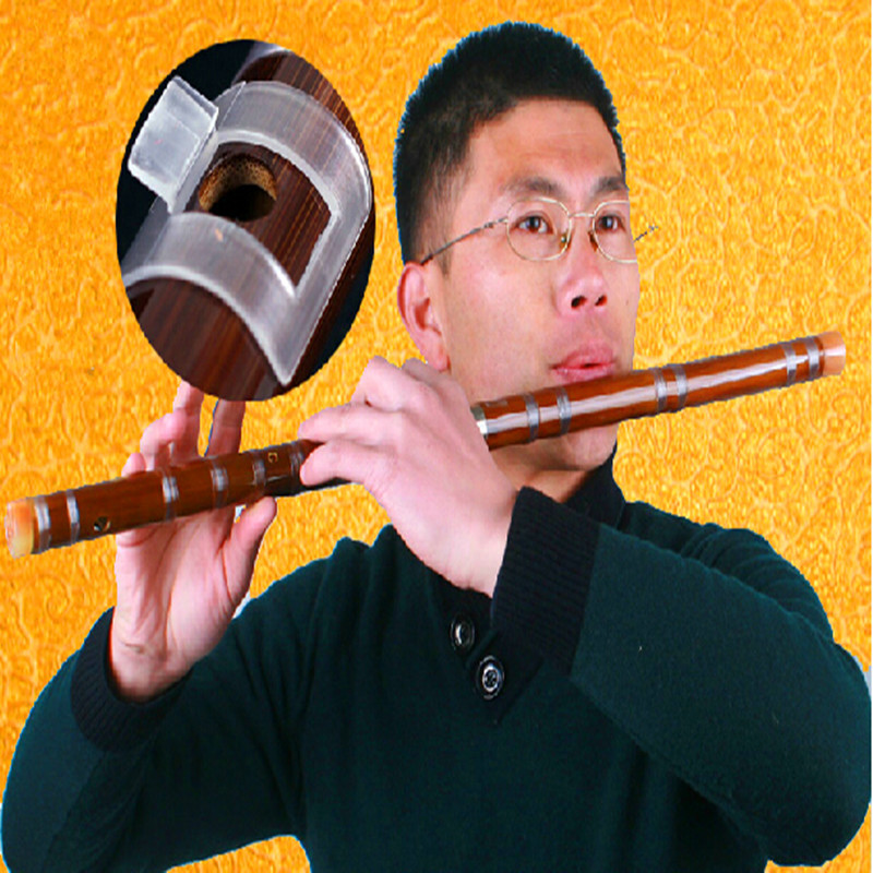 Very good Bamboo flute with Whistle easy to play C D E F G Key Musical Instrument Professional Transverse Flauta brass joints