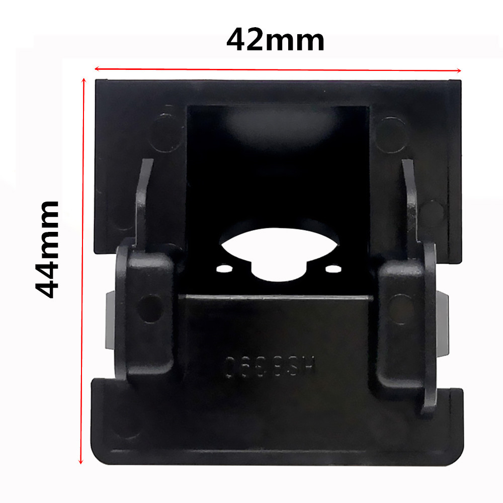 YIFOUM Car Rear new View Backup Camera Bracket License Plate Light Housing 2025 Mount For Mazda 2 Demio DJ 5 Doors Hatchback 2014-2018