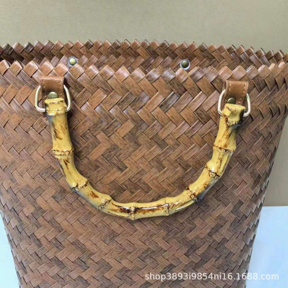 Hot selling handmade vegetable baskets, open tote PVC woven bags, handbags, women's handbags