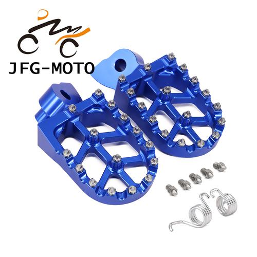 Motorcycle CNC Footrest Footpeg Foot Pegs For YAMAHA YZ 65 85 125 250 125X 250X 250FX 450FX WR 250F 450F YZF WRF 250 450 2021