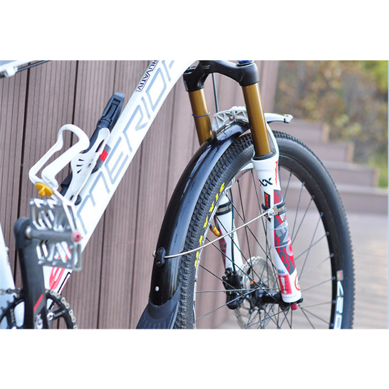 14 16 20 26 27.5 29 Inch 700C Bicycle Mudguard Double Bracing Fender for Mountain Bike MTB Wings Road Bike Front Rear Mud Guard