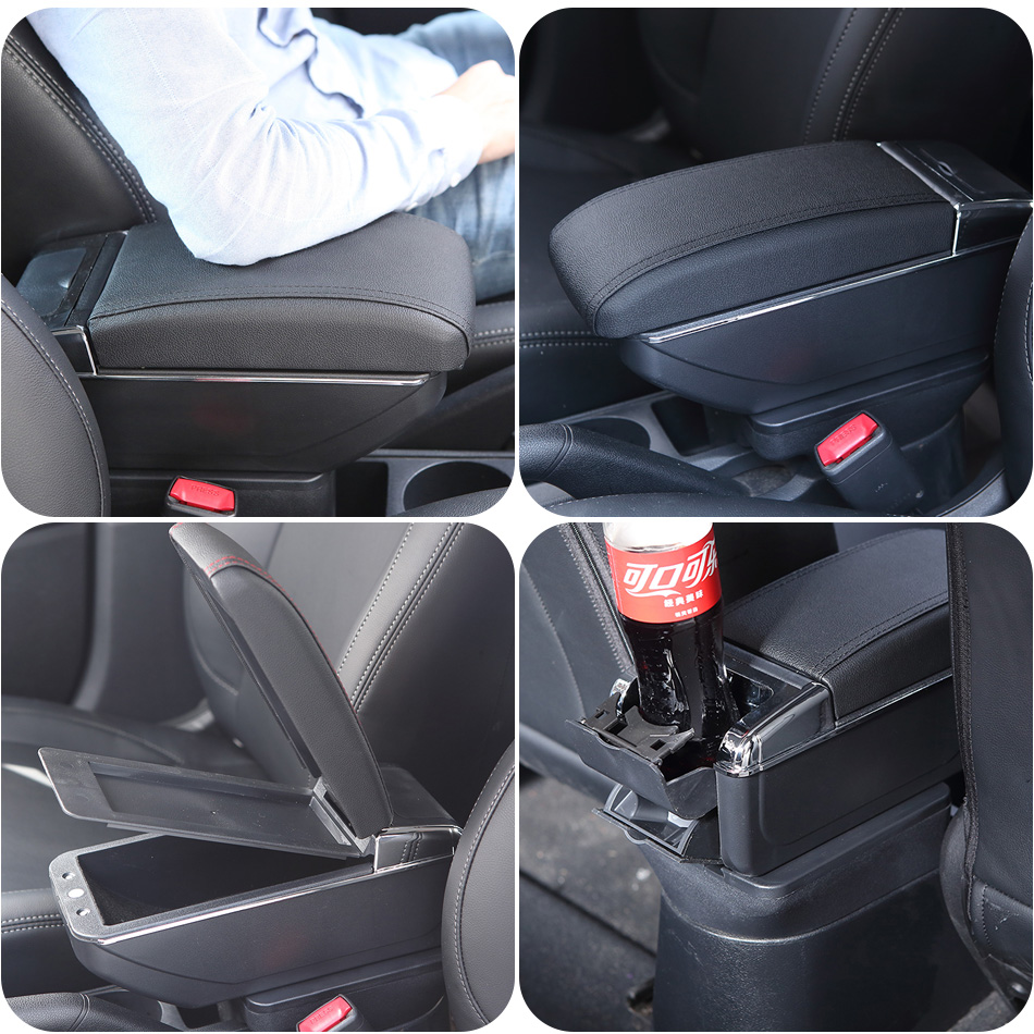 For Skoda Fabia Armrest For Skoda Fabia 3 III Combi 2015-2021 Car Armrest box Retrofit parts Storage box car accessorie