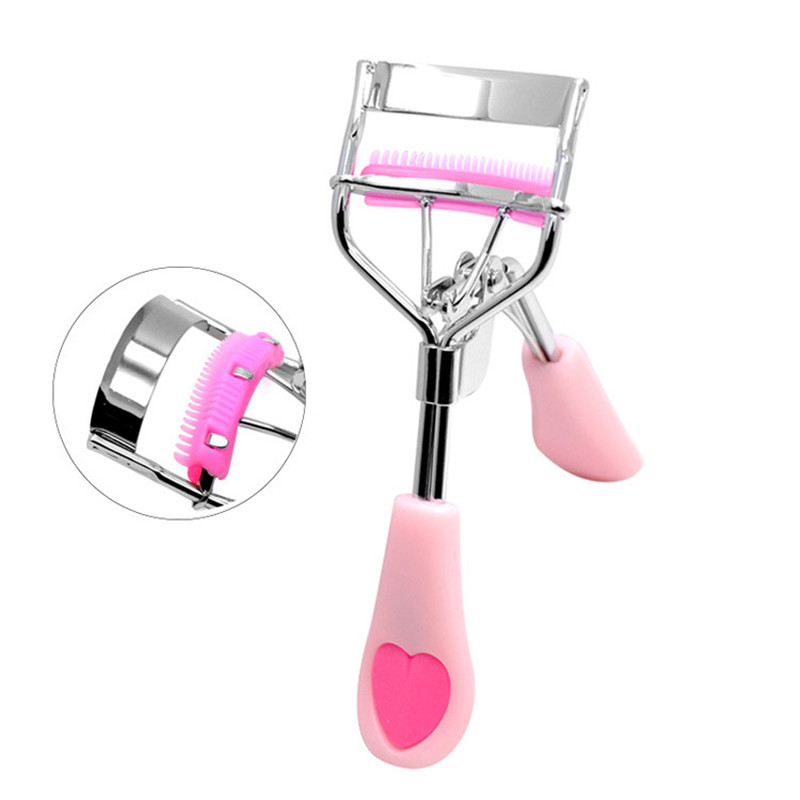 c Professional Eyelashes pc Eyelash Curler Clip Nature Curl Eye Lash Curling Tweezers Makeup Cosmetic Tool es ing
