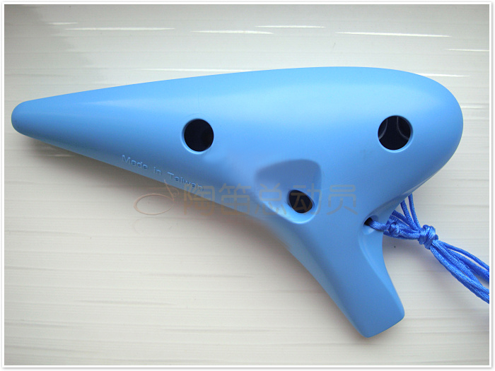 5colors famous brand music instrument 12 HOLEs Vintage Plastic AC flute Ocarina Tenor c purple/blue/pink/green/orange