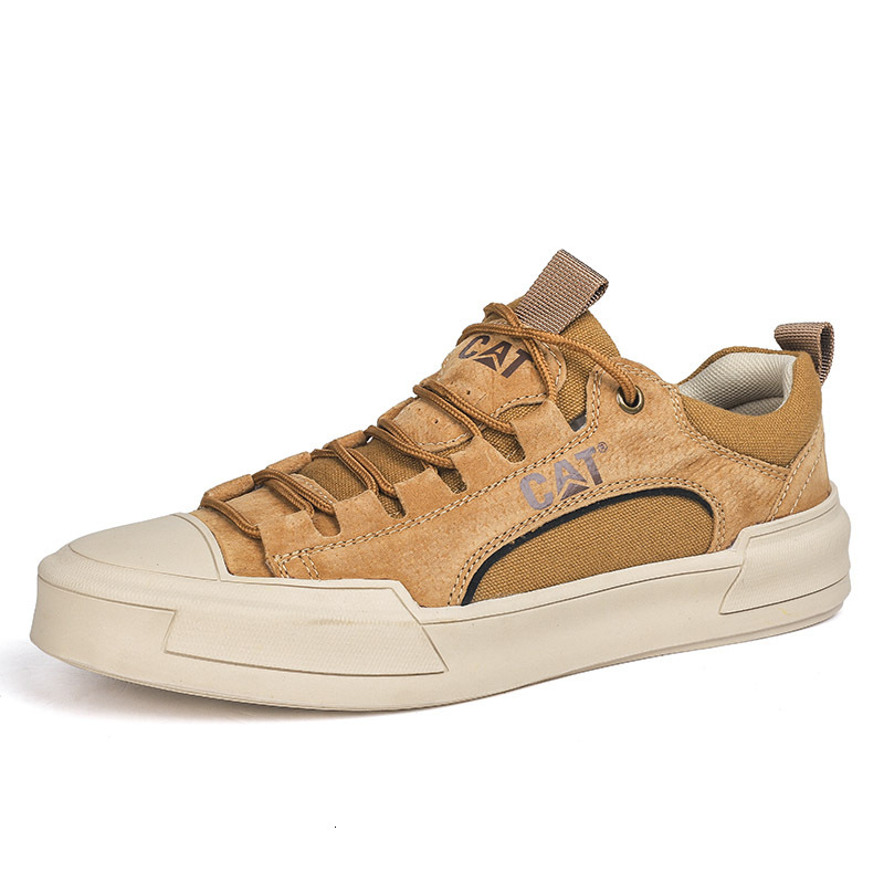 New Outdoor Leather Skateboard Shoes Trainer Breathable Multi Functional Sports Mountaineering Hiking Fashion Casual Board Shoes Men's Shoes