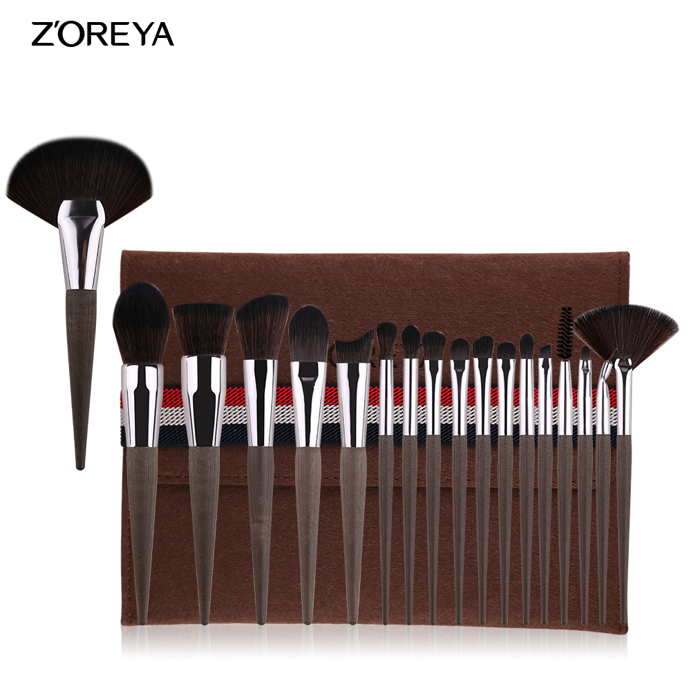 b Brush Professional pcs Makeup ZOREYA Set Many Different Model As Essential Cosmetics Tool
