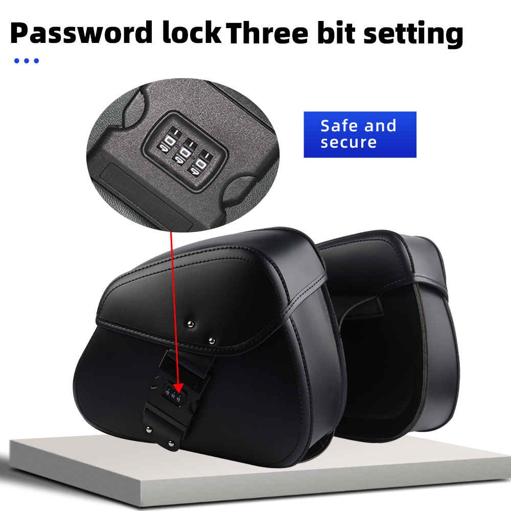 Motorcycle Retro Lage Side Tool Storage Bags Rear Seat For Harley Forty-Eight ALL YEAR Accessories Saddle Bag