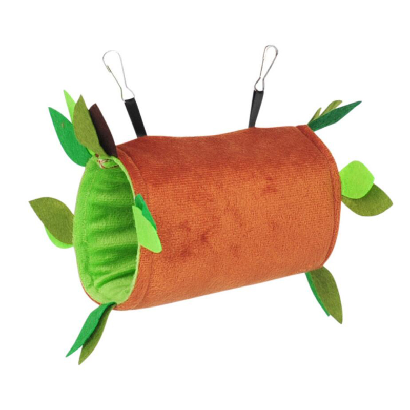 Cute Plush Cotton Hamster Hammock Hammock for Rats Rodent Small Animal Guinea Pig Ferret Double-layer Nests Pets Supplies