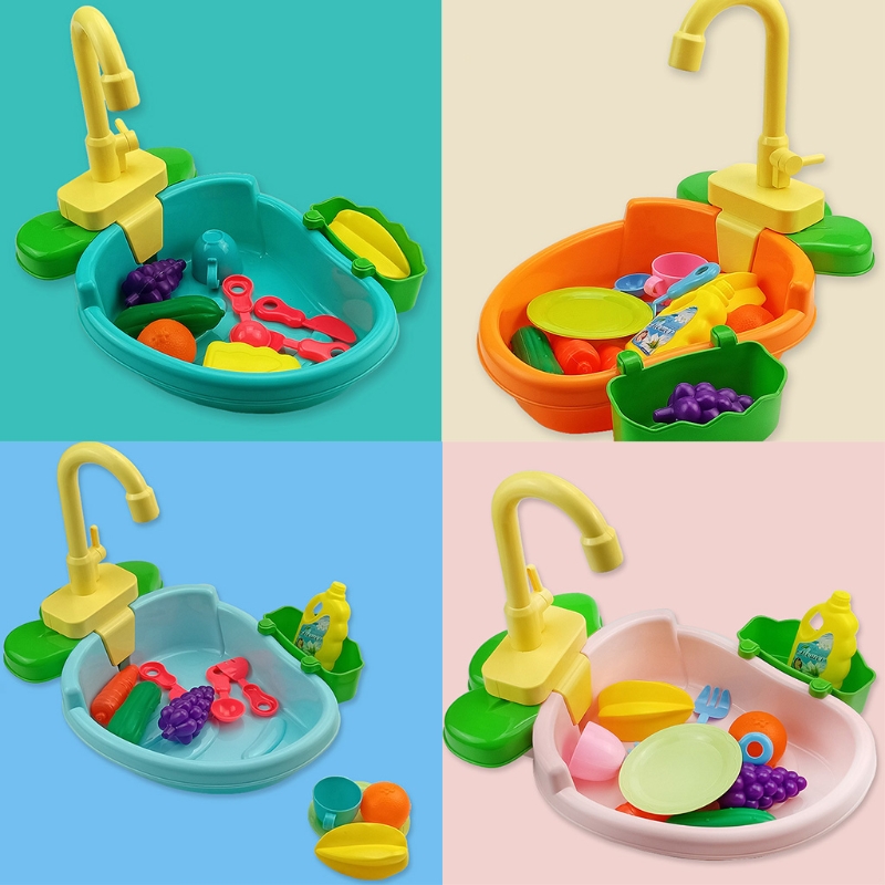 Automatic Bird Bath Tub with Faucet Pet Parrots Fountains SPA Pool Cleaning Tool Safe Play House Kitchen Sink Birds Toy