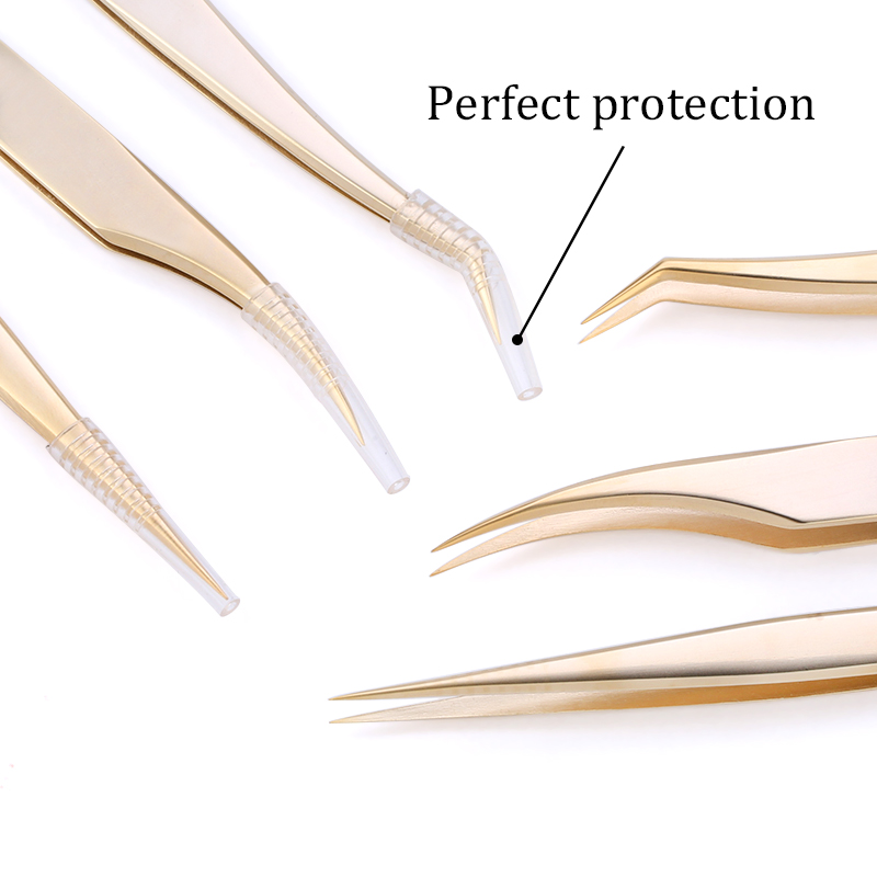 a e Premium New High Quality Style Eyelashes Tweezers Hand anti slip design Improve for D Lashes Extensions