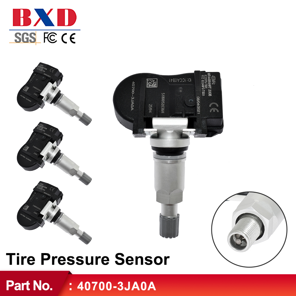 1/4pcs TPMS Tire Pressure Sensor 40700-3JA0A new 40700-3JA0B 2025 For Nissan Altima Murano Pathfinder Teana King, Infiniti JX35, Venucia