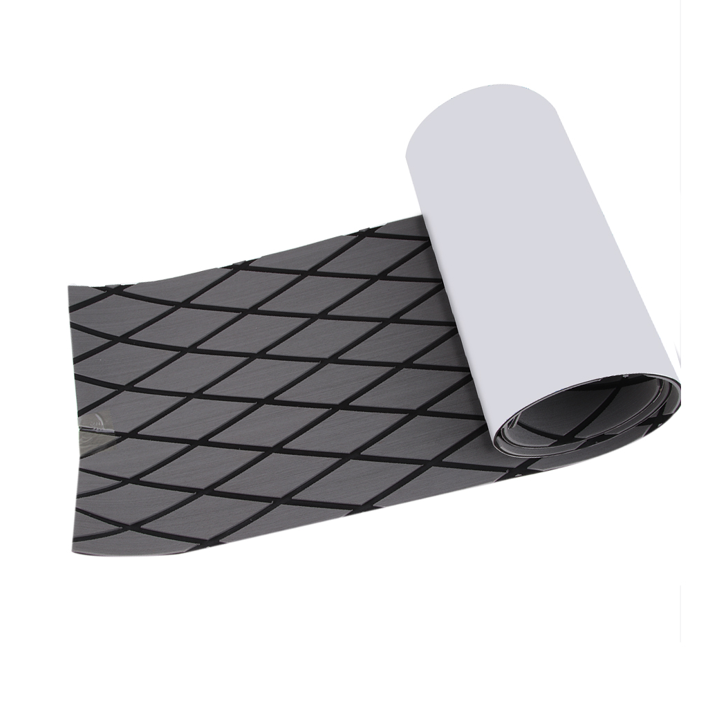 190cm Boat Flooring Mat EVA Faux Teak Decking Sheet Boat Deck Mat Decking Sheet Yacht Flooring Anti Skid Mat Self Adhesive Pad