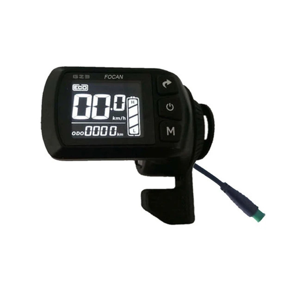 24V 36V 48V 52V 60V Electric Bicycle Bike LCD display With Thumb Shifter Handle For E- Scooter GZ3 Panel Parts