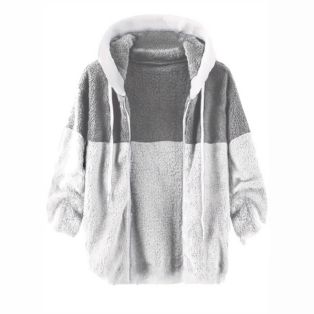 Designer Men's Autumn/Winter New Fashionable Versatile Hairy Hoodie Coat cardigan