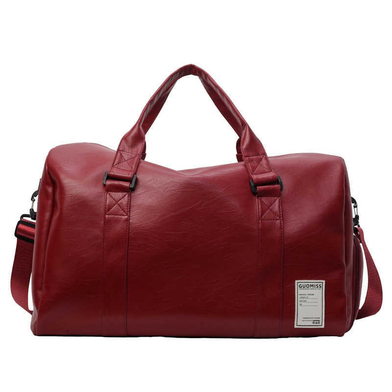 Fashion Pu High Quality Travel Bag Large Capacity for Womens Commuting Luggage Bag Stylish and Versatile Fitness Bag