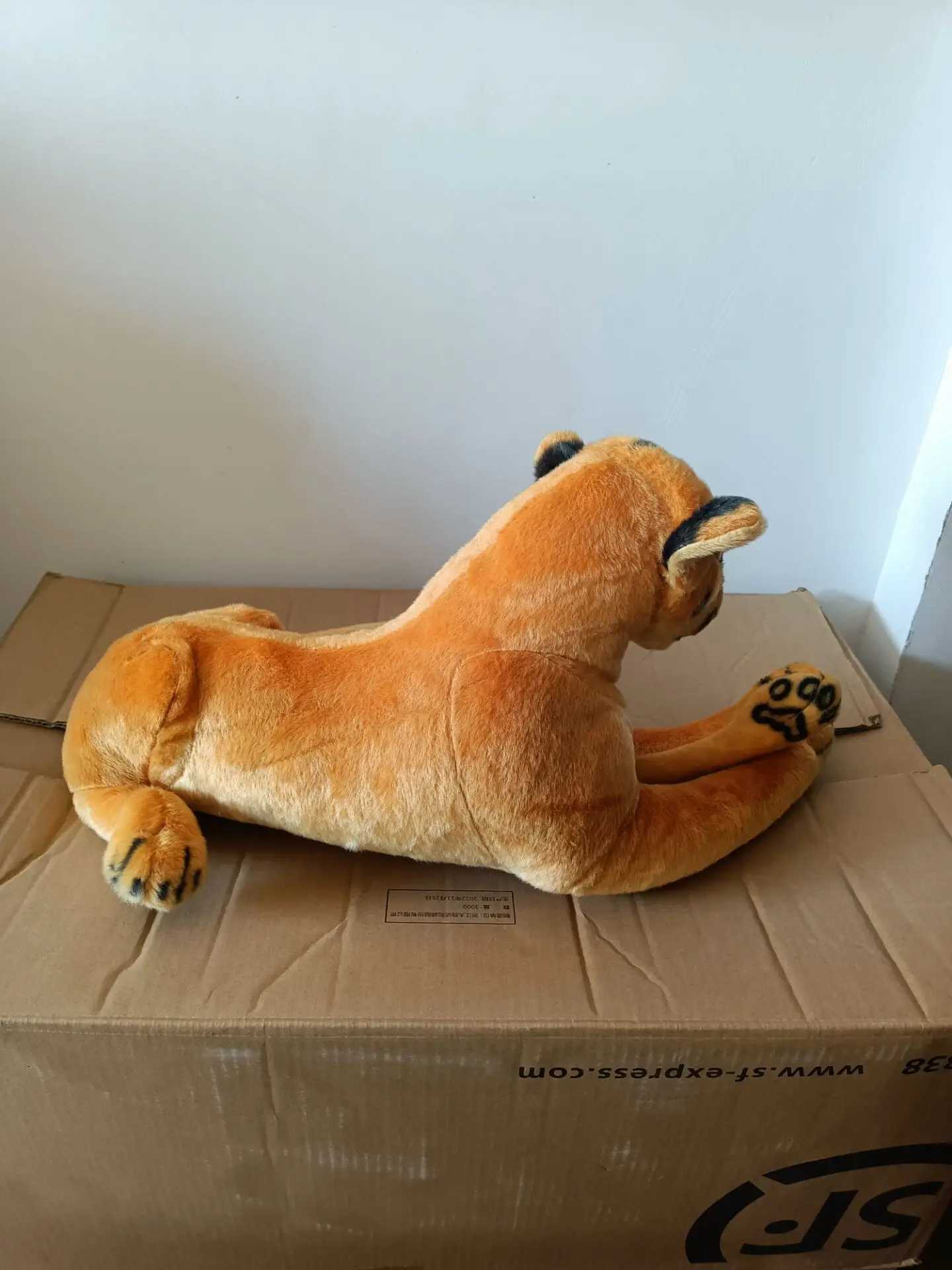 Plush Dolls Large 75cm simulated lion milking toy female lion doll throw pillow birthday gift h2233 J240410