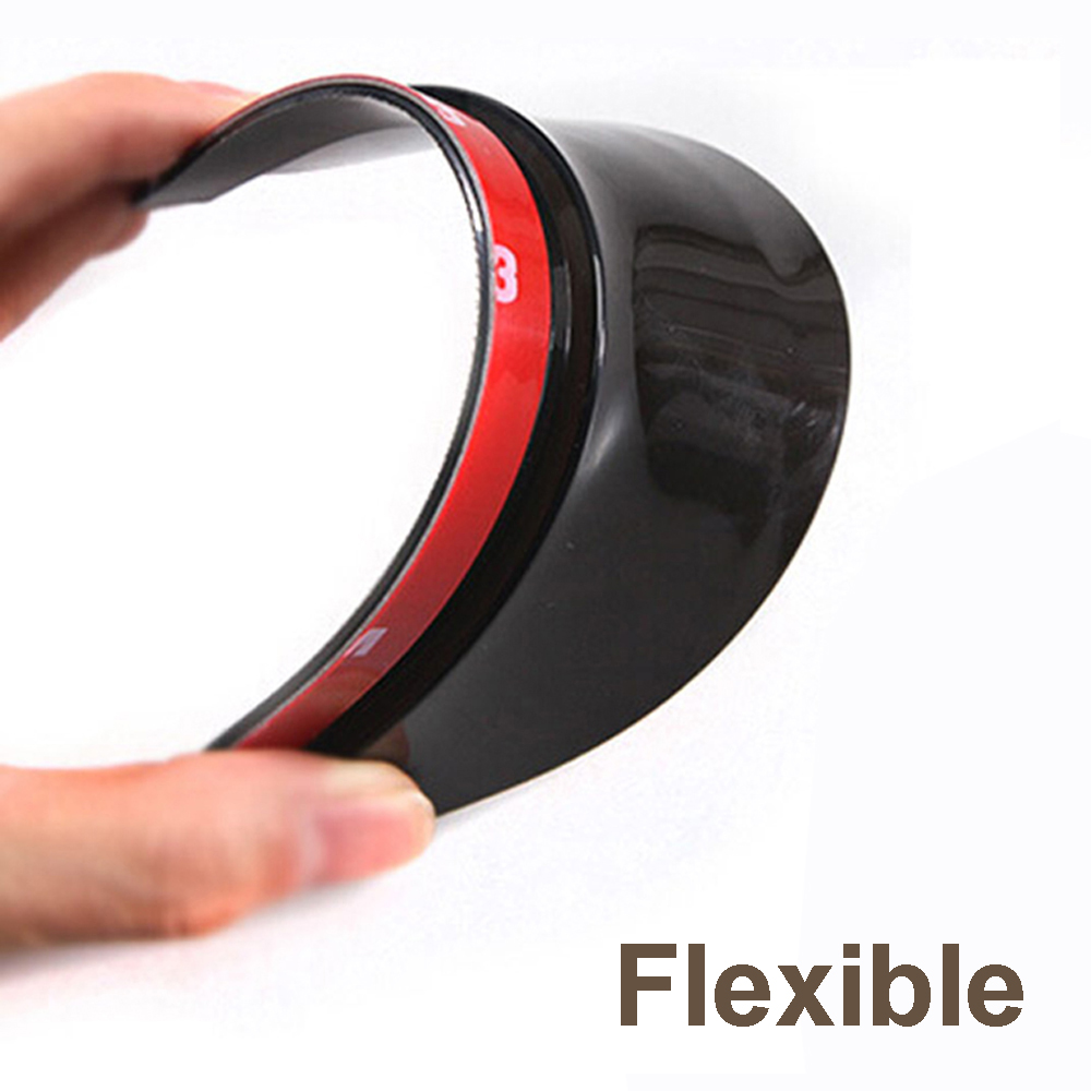 2X Car Door Side Rear View Wing Mirror Rain Visor Board Snow Guard Weather Shield Sun Shade Cover Rearview Universal Accessories