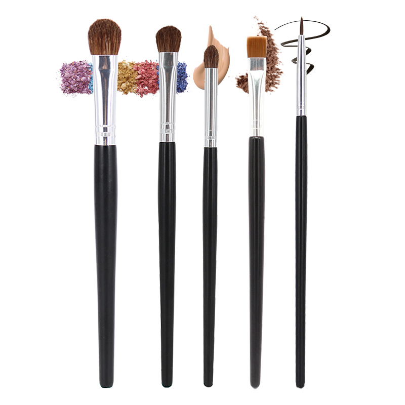 d c Makeup Brushes Set Professional Eyes pcs Eye Shadow Liquid Liner Brow Cream Crease Pencil Blending Smudge Beauty Tools Kit