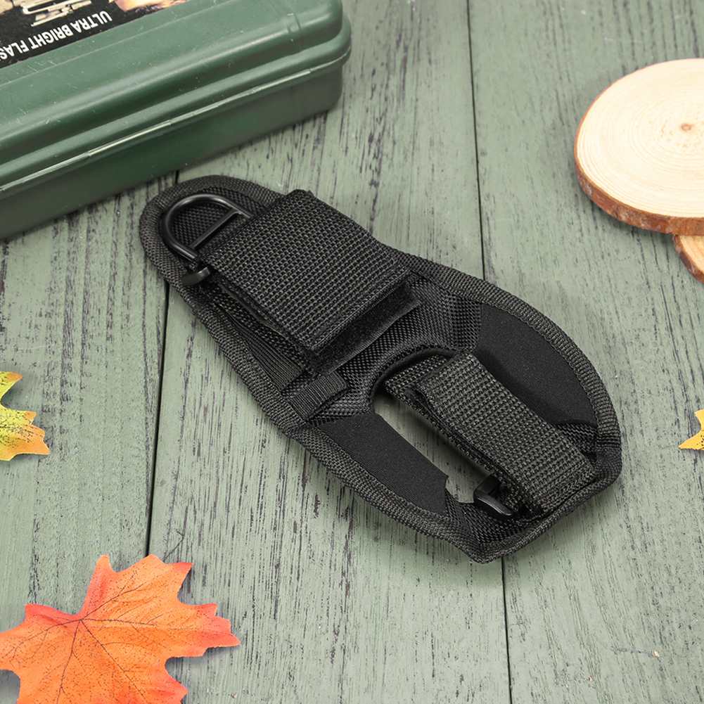 New Underwater Scuba Diving Dive LED Torch Flashlight Holder Soft Black Neoprene Hand Arm Mount Wrist Strap Glove Hand Free