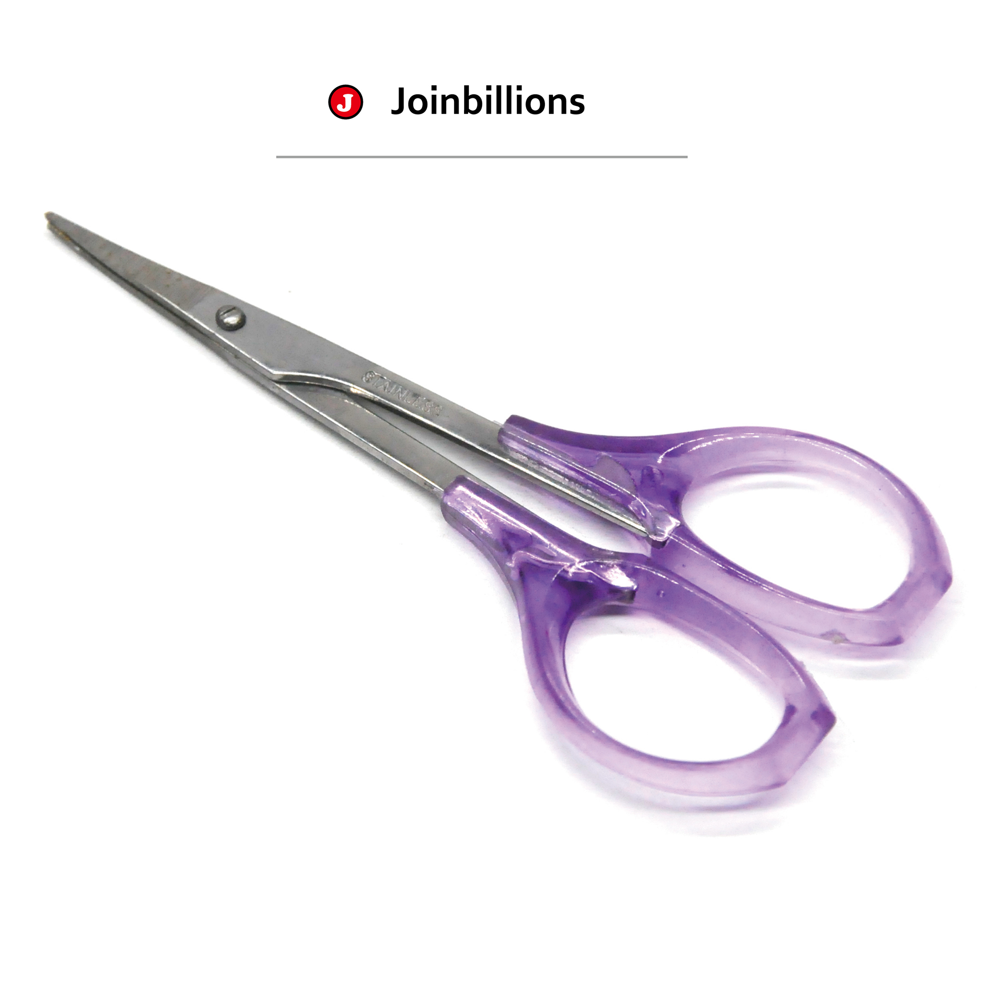 Pointed 2025 Tip new Makeup Scissor of Plastic Handle