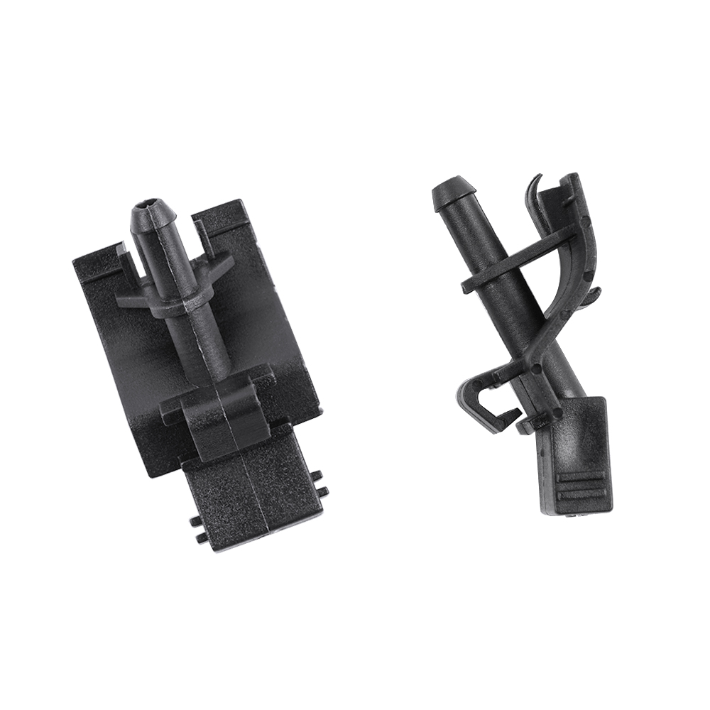 Pair Windshield Washer Nozzle Wiper Spray Jet for new Toyota 2025 RAV4 2008-2014 Lexus IS250 2005-2013 Front Left Right Black ABS Plastic