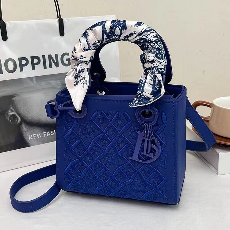 Designer Crossbody Sling Bag hot Ladies - Embroidered Small Square Bag, Versatile Handbag Summer, Lightweight for Daily Use