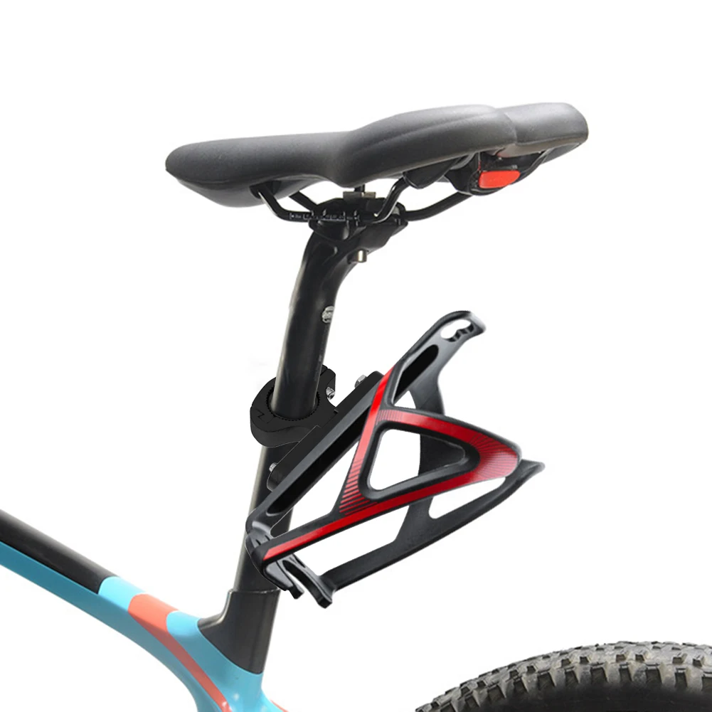 1-5PCS Bicycle Water Bottle Holder Adapter Aluminum Alloy MTB Road Bike Handlebar Water Cup Rack Seat Post Bracket Clip Parts