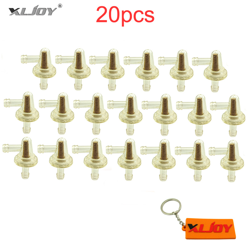 1/4" In Line Fuel Filter 90 Degree For Small Snowmobile Motorcycle Dirt Bike ATV UTV Quad 8423-01-9909 Yamaha Kawasaki