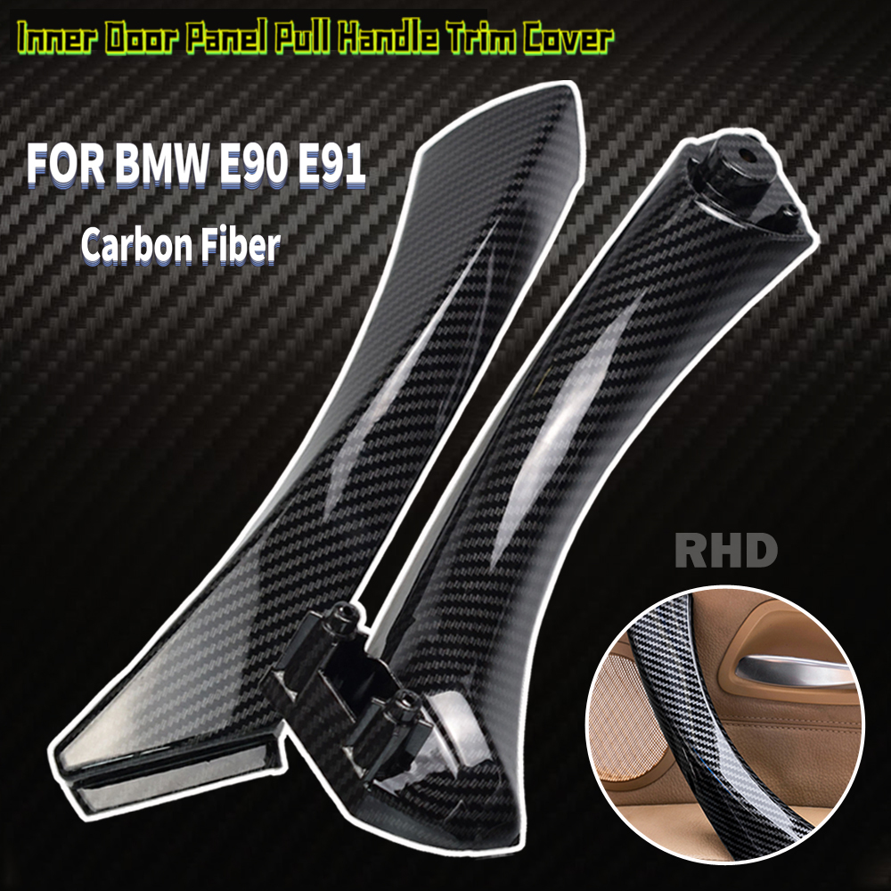 Inner Door Handle Panel For BMW E90 E91 For BMW 3-Series Sedan Pull Trim Cover 51417230850 51419150335 51419150340