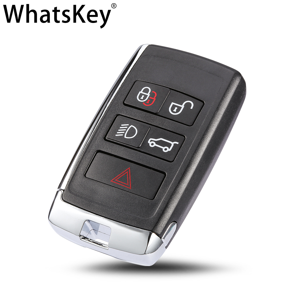 Modified 5 Buttons Remote Shell Key Case For Land Rover Discovery 4 5 Evoque Sport For 2025 Jaguar XE XJ F-Type F-Pace new Key With Blade